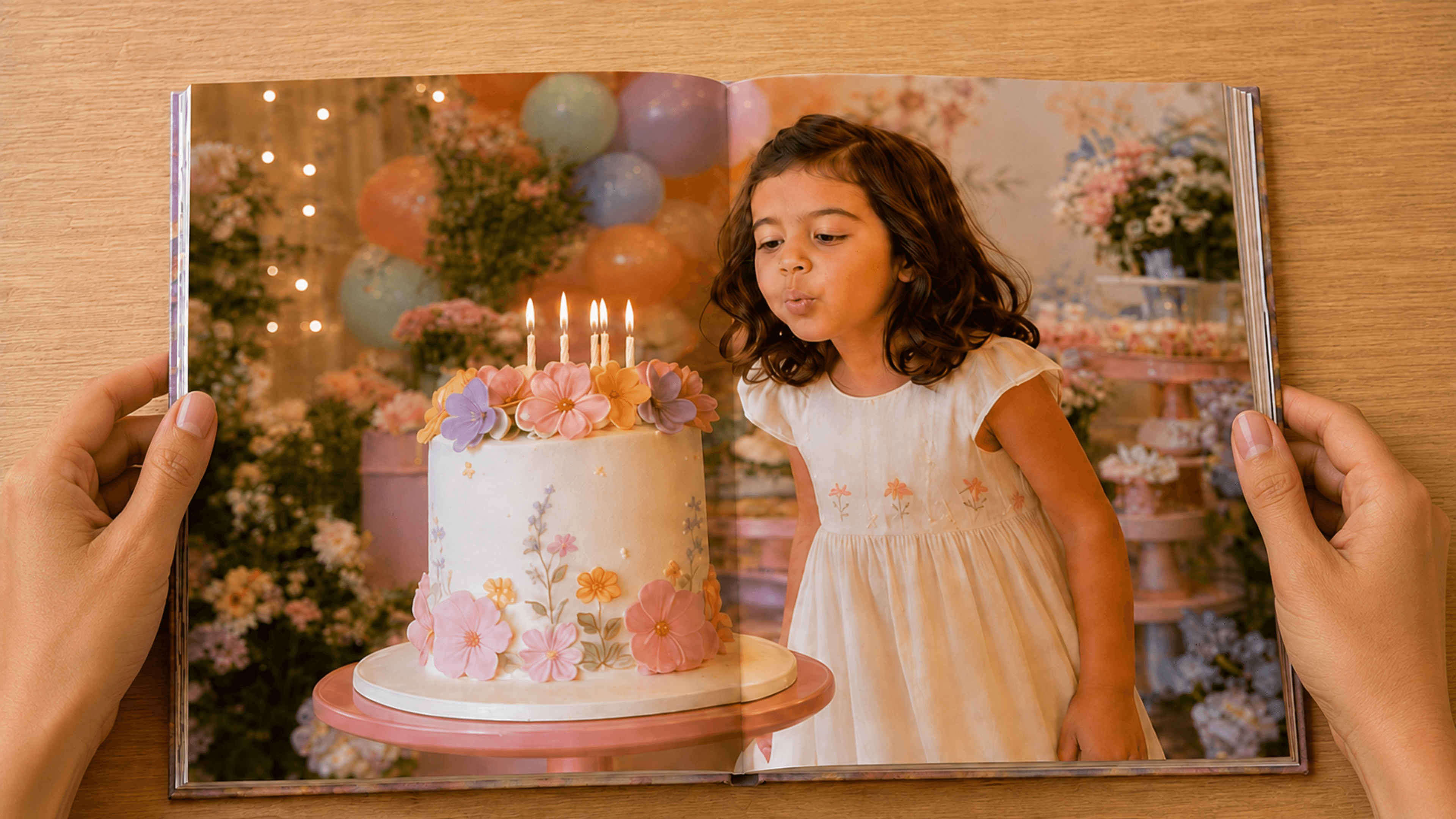 Fotolivro de aniversário
